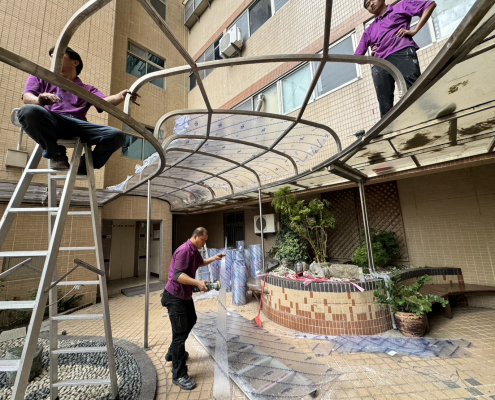 採光罩 × 台泥透明板